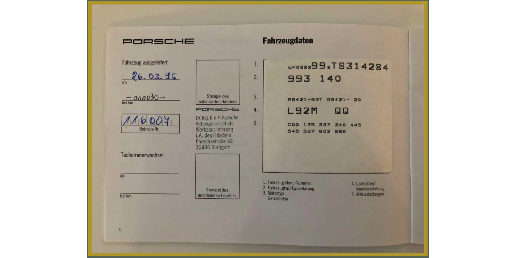 Porsche 911 993 Carrera 4S | Lusso Iconico
