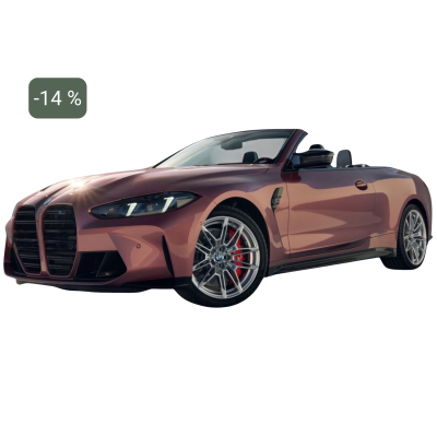 BMW M4 Cabrio | Open-Top Power with 14% Off