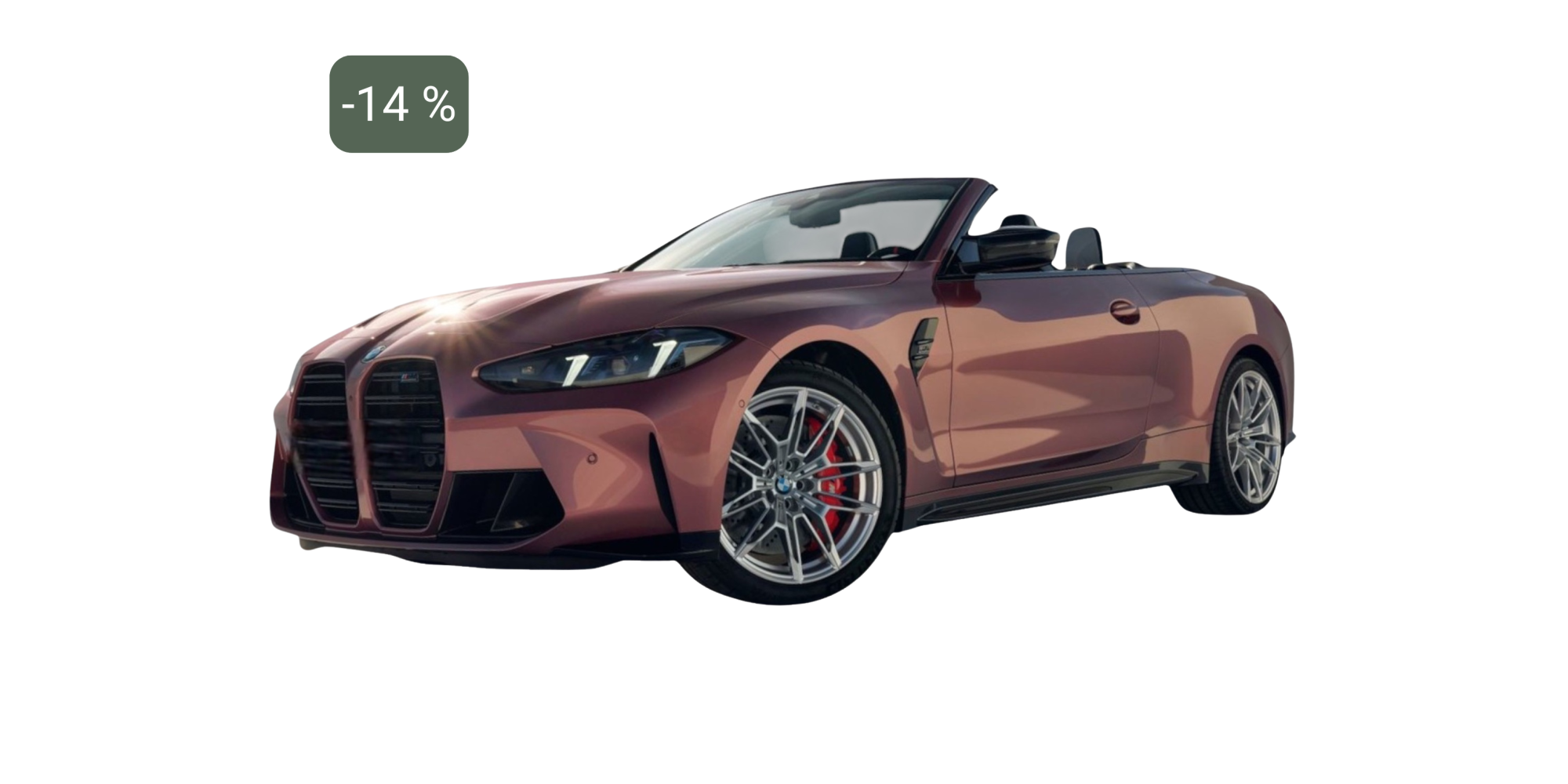 BMW M4 Cabrio -14% as you wish