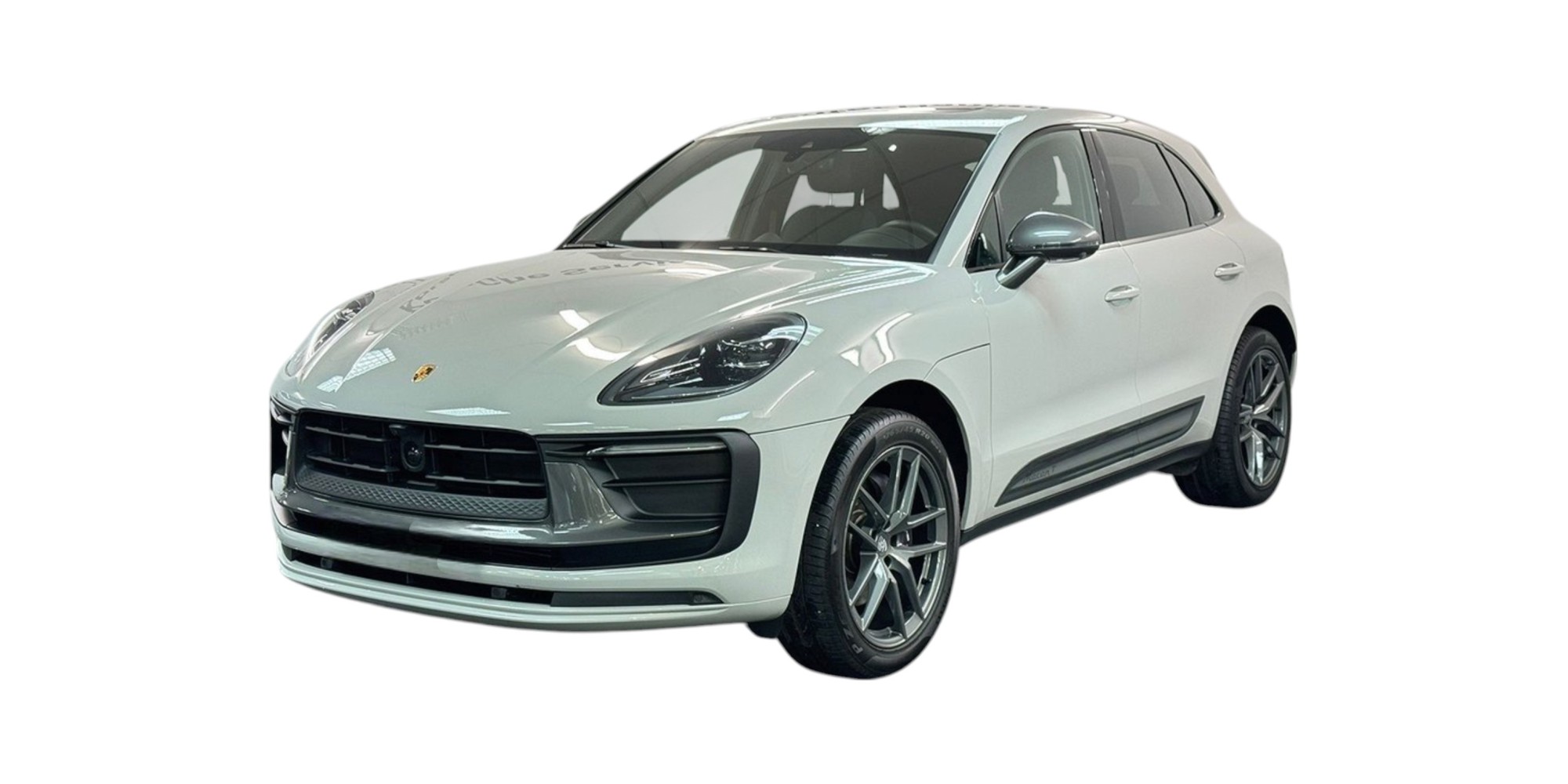 Porsche Macan T 2024 265 CV Grigio gesso Interno Nero