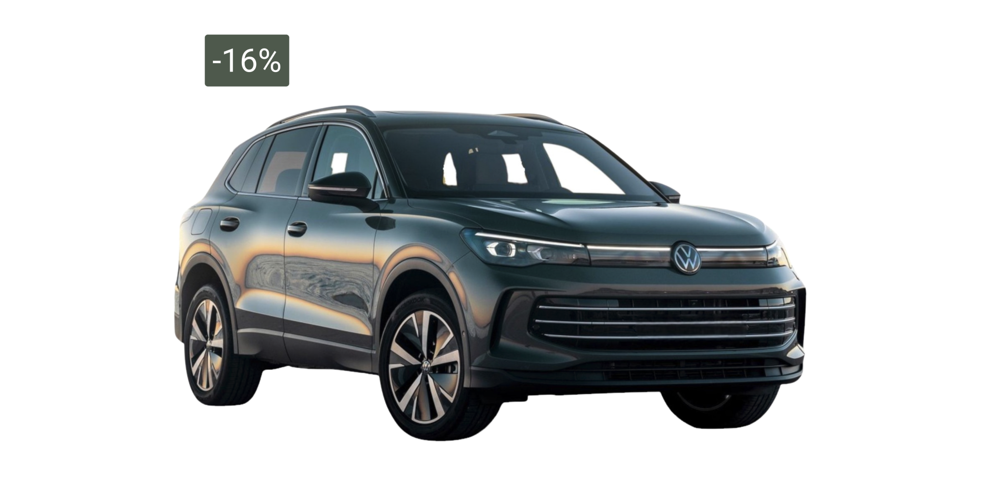 Volkswagen Tiguan | Versatile SUV with 16% Off